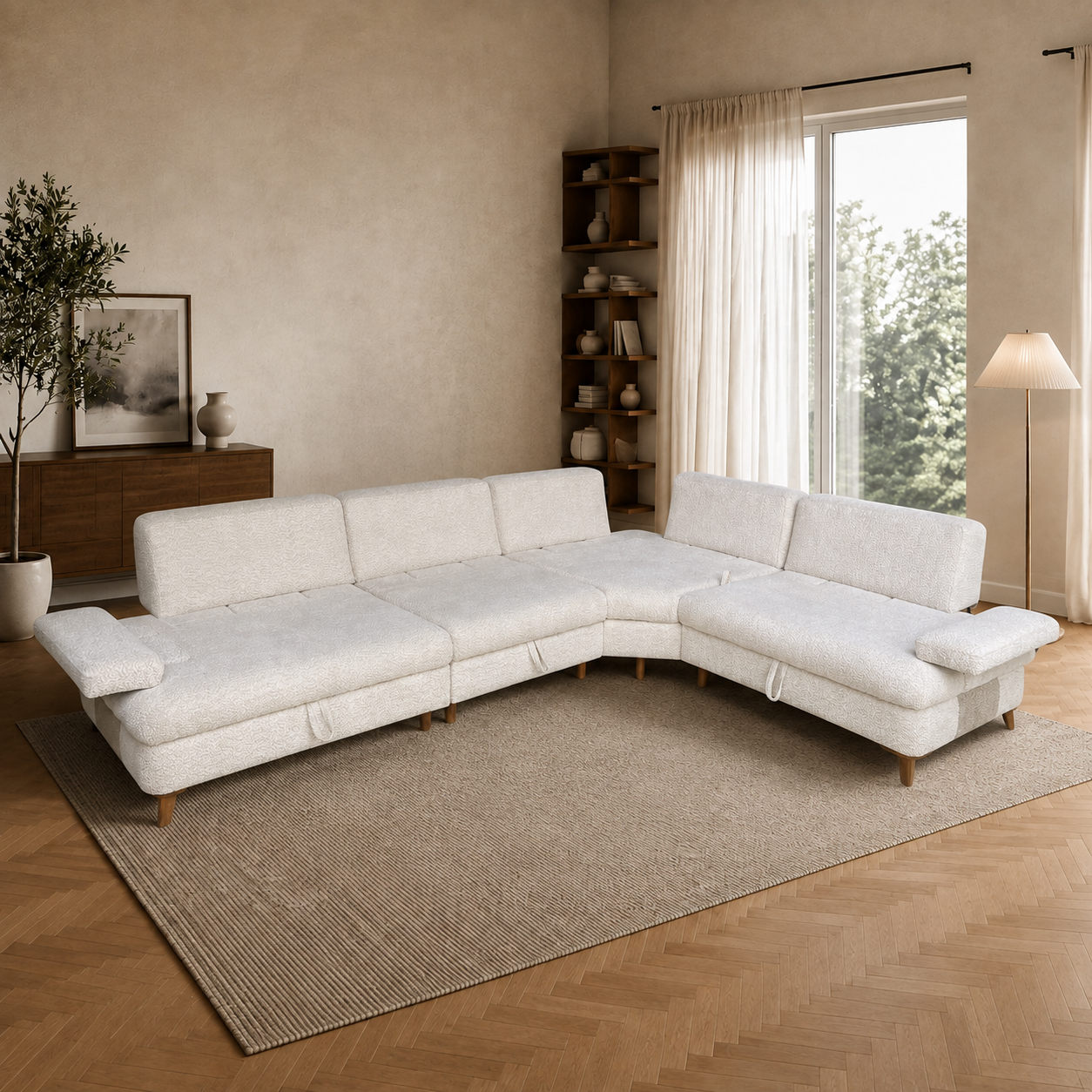 Modulyar Künc Divan - Görsel 3